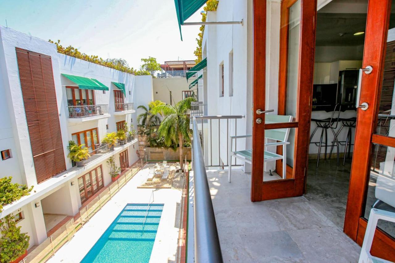 Luxury One Bedroom Apartment In The Old City -Casa Del Virrey Eslava Картахена Экстерьер фото